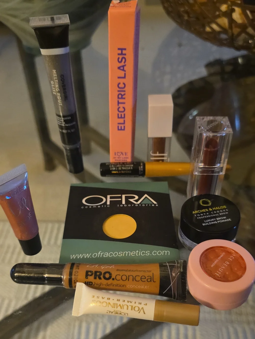 OFRA Yellow Single Pressed Eyeshadow Drug Store Brand Bundle
